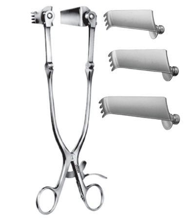 Cloward Wound Spreaders n self retaining