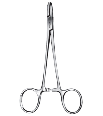 Brown Needle Holder