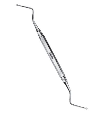 Miller Colburn  Bone Curette double ended