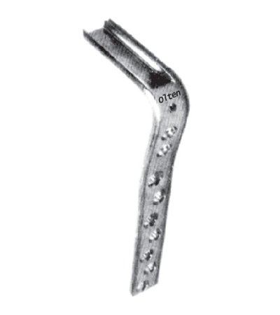 Angled Blade Plate 95