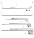 Fiber Optic Laryngoscope Miller Blades